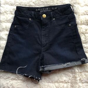Dark Wash American Eagle Shorts Size 2